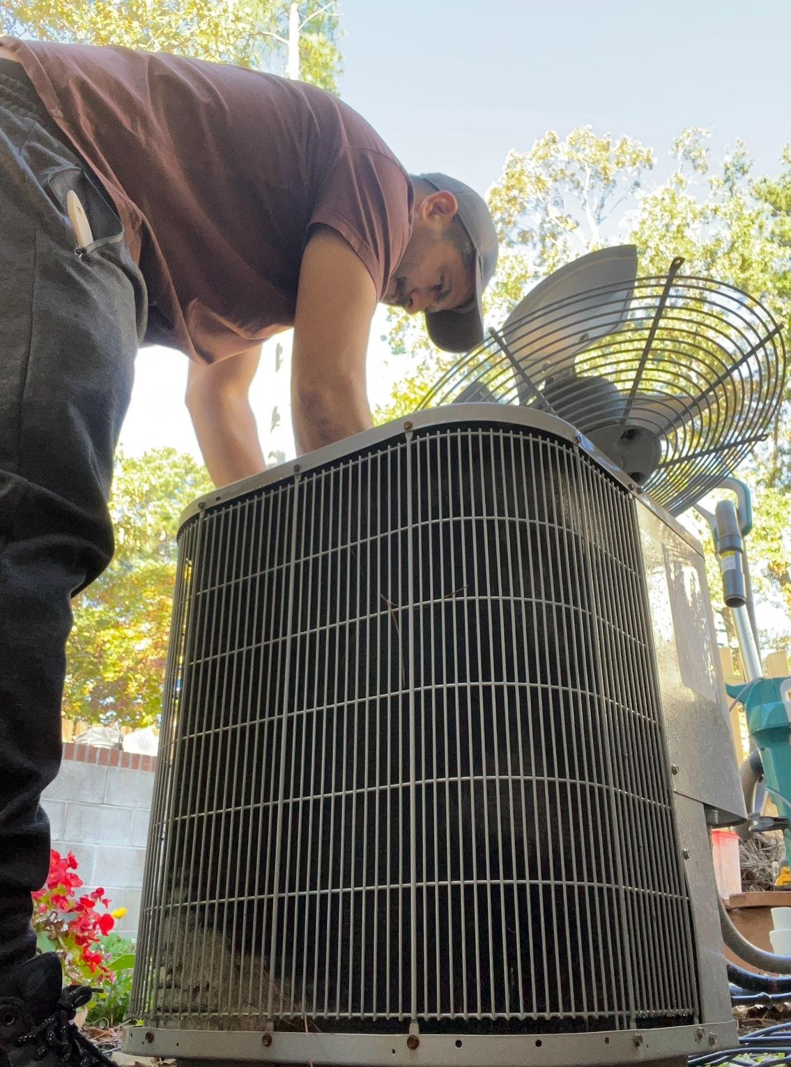 Installing a commercial rooftop or large split system